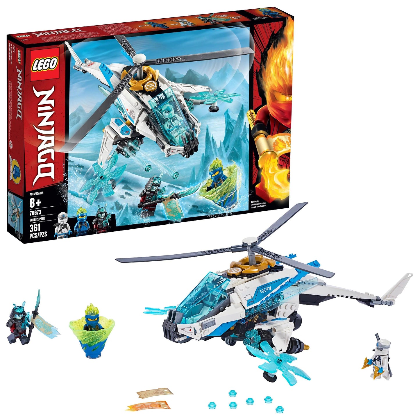 LEGO Ninja's ShuriCopter helikopter 70673 Ninjago LEGO NINJAGO @ 2TTOYS | Official LEGO shop😊🥰 LEGO €. 19.99