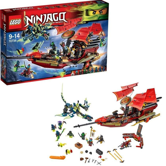 LEGO Ninjago super Destiny's Bounty 70738 Ninjago LEGO NINJAGO @ 2TTOYS | Official LEGO shop😊🥰 LEGO €. 149.98