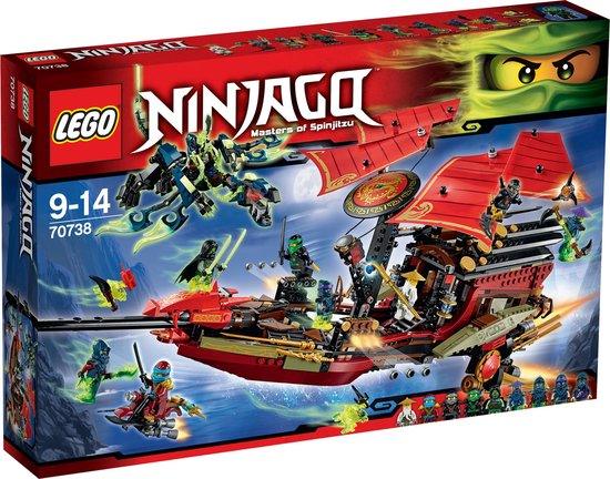 LEGO Ninjago super Destiny's Bounty 70738 Ninjago LEGO NINJAGO @ 2TTOYS | Official LEGO shop😊🥰 LEGO €. 149.98