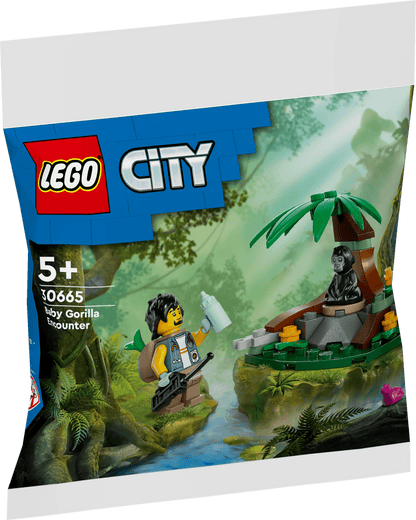 LEGO Ontmoeting met de babygorilla 30665 City LEGO CITY @ 2TTOYS | Official LEGO shop😊🥰 LEGO €. 3.49