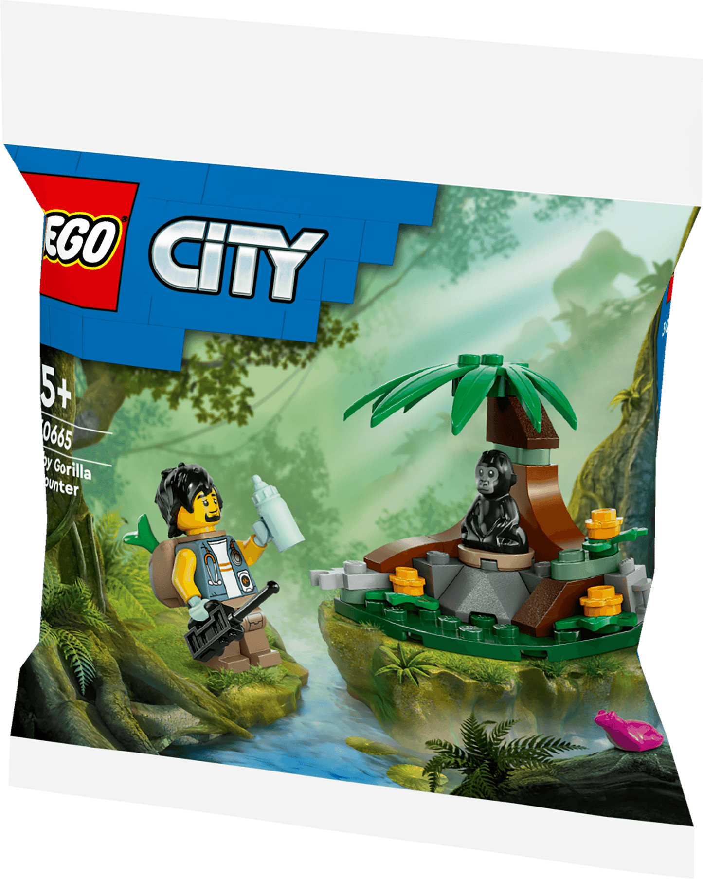 LEGO Ontmoeting met de babygorilla 30665 City LEGO CITY @ 2TTOYS | Official LEGO shop😊🥰 LEGO €. 3.49