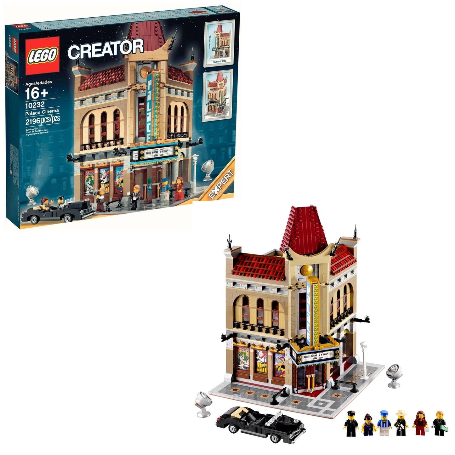 LEGO Palace Cinema 10232 Creator Expert LEGO CREATOR EXPERT MODULAIR @ 2TTOYS | Official LEGO shop😊🥰 LEGO €. 349.99