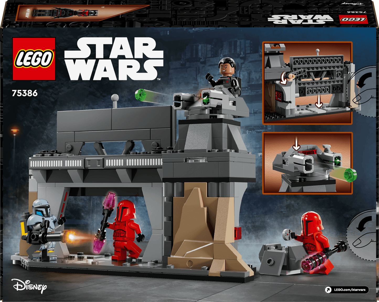 LEGO Paz Vizsla™ en Moff Gideon™ duel 75386 StarWars (Pre-Order: verwacht juni) LEGO STARWARS @ 2TTOYS LEGO €. 33.99