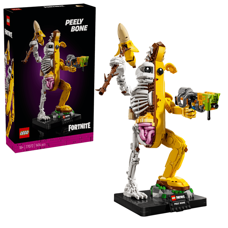 LEGO Peely Bone 77072 Fortnite (verwacht januari) LEGO FORTNITE @ 2TTOYS | Official LEGO shop😊🥰 LEGO €. 84.99