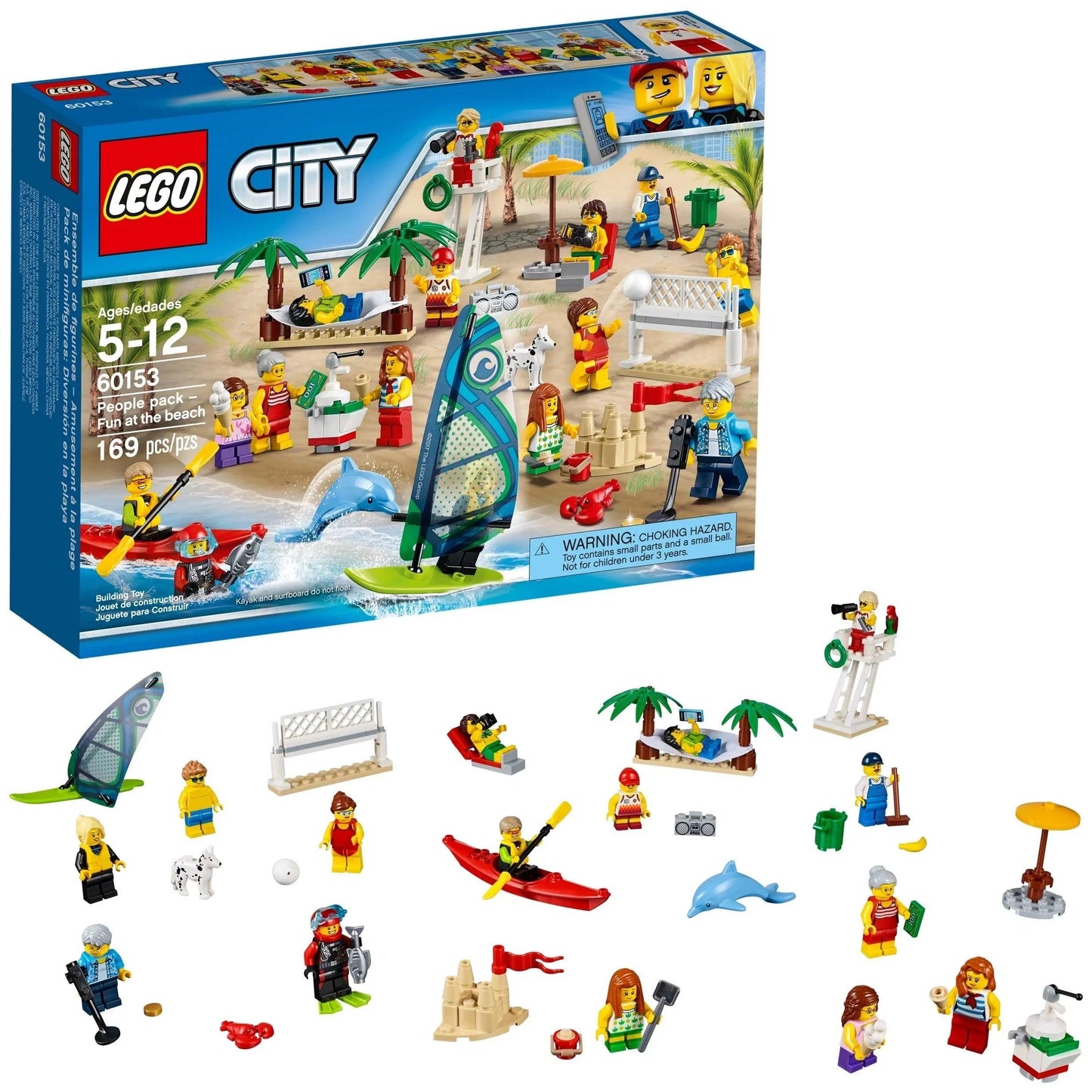 LEGO People Pack - Fun at the Beach 60153 City LEGO CITY VILLE @ 2TTOYS | Official LEGO shop😊🥰 LEGO €. 49.99