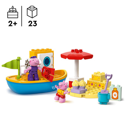 LEGO Peppa Big bootreis 10432 DUPLO PEPPA PIG @ 2TTOYS | Official LEGO shop😊🥰 LEGO €. 24.99