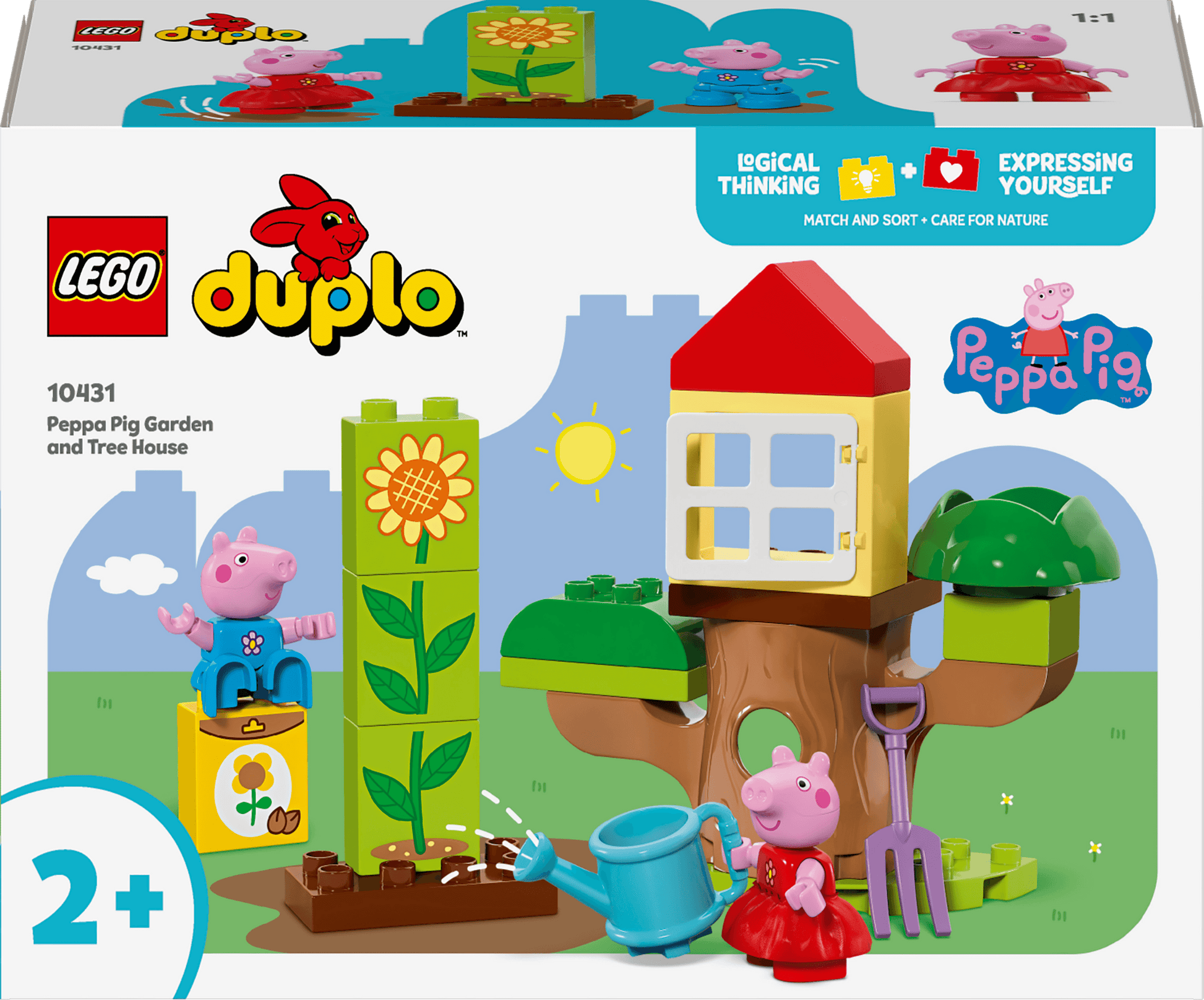 LEGO Peppa Big tuin en boomhut 10431 DUPLO LEGO DUPLO @ 2TTOYS | Official LEGO shop😊🥰 LEGO €. 16.99