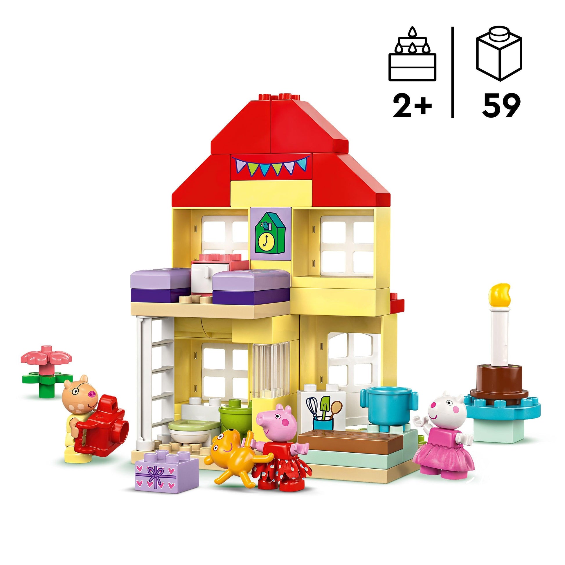 LEGO Peppa Big verjaardagshuis 10433 DUPLO (Pre-Order: verwacht juni) LEGO DUPLO @ 2TTOYS LEGO €. 37.99