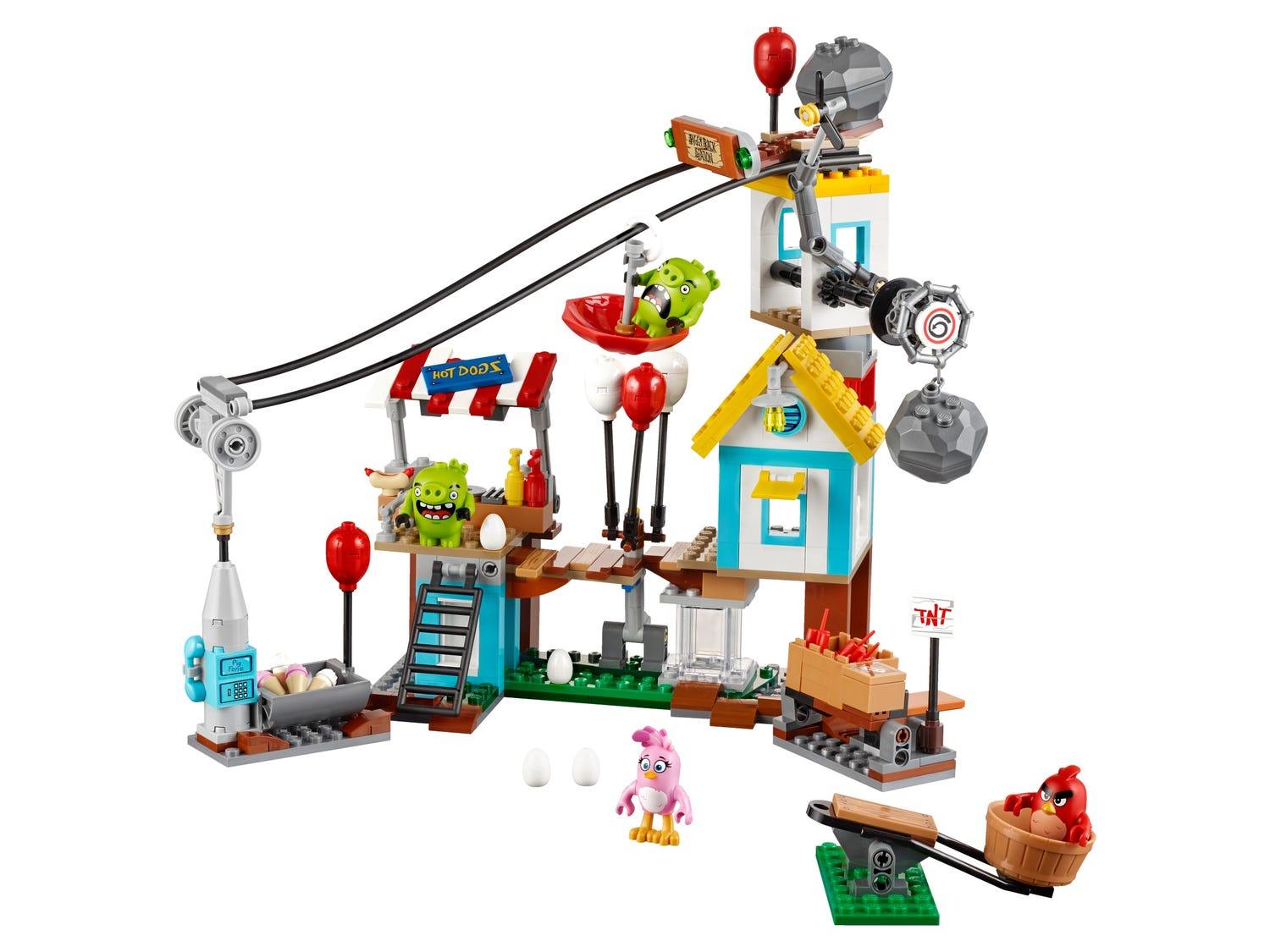 LEGO Pig City Sloopfeest 75824 Angry Birds LEGO ANGRYBIRDS @ 2TTOYS | Official LEGO shop😊🥰 LEGO €. 79.99