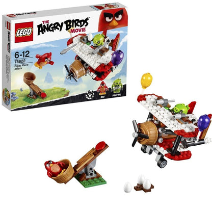 LEGO Piggy Vliegtuigaanval 75822 Angry Birds LEGO ANGRYBIRDS @ 2TTOYS | Official LEGO shop😊🥰 LEGO €. 29.99