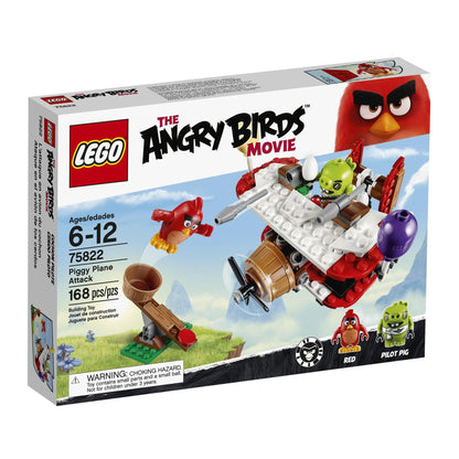 LEGO Piggy Vliegtuigaanval 75822 Angry Birds LEGO ANGRYBIRDS @ 2TTOYS | Official LEGO shop😊🥰 LEGO €. 29.99