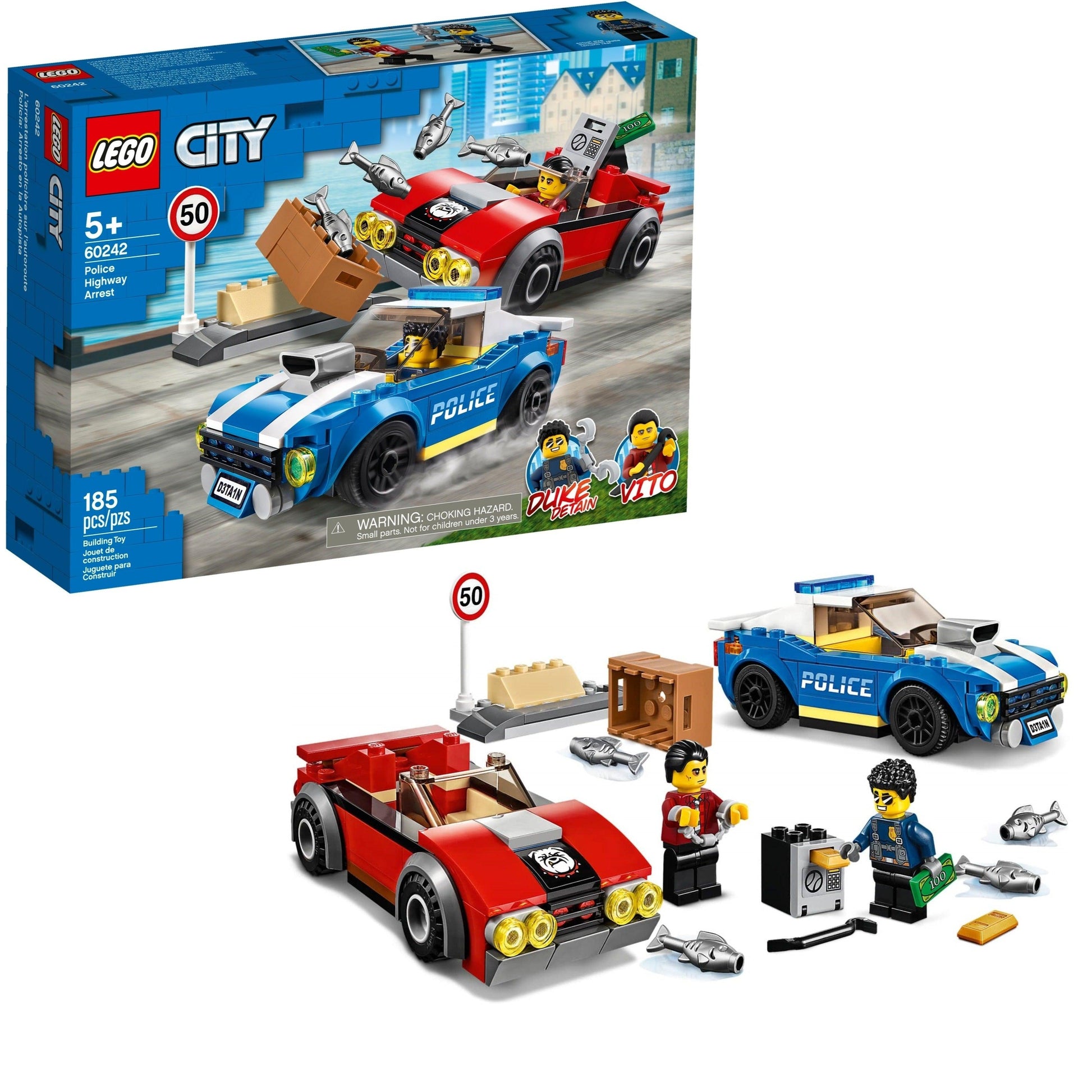 LEGO Politie arrestatie op de snelweg 60242 City LEGO CITY POLITIE @ 2TTOYS | Official LEGO shop😊🥰 LEGO €. 17.99