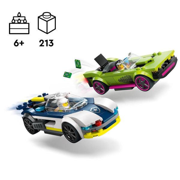 LEGO Politieauto en Muscle Car-achtervolging 60415 City LEGO FRIENDS @ 2TTOYS | Official LEGO shop😊🥰 LEGO €. 16.49