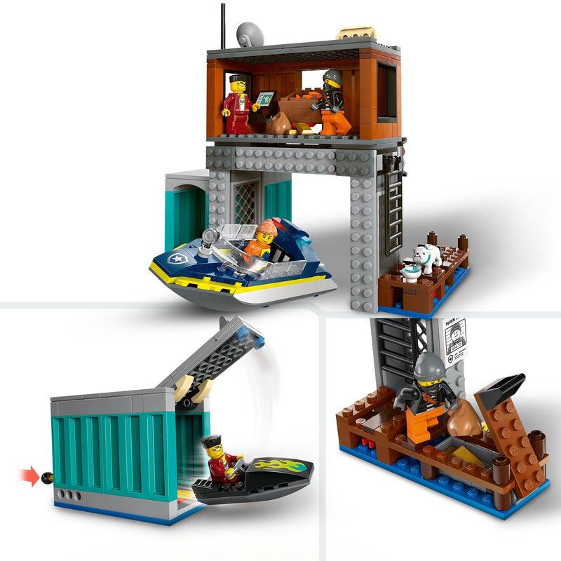 LEGO Politiespeedboot en boevenschuilplaats 60417 City LEGO CITY @ 2TTOYS | Official LEGO shop😊🥰 LEGO €. 32.49