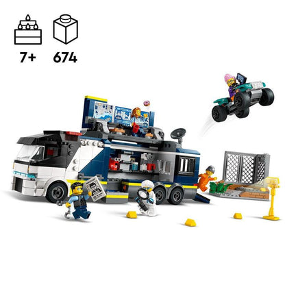 LEGO Politiewagen met laboratorium 60418 City LEGO CITY @ 2TTOYS | Official LEGO shop😊🥰 LEGO €. 46.48