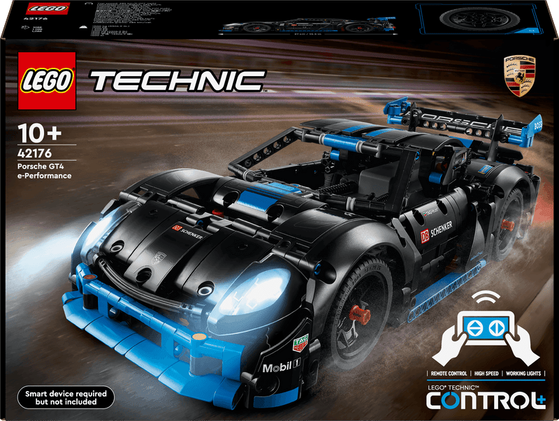 LEGO Porsche GT4 e-Performance racewagen 42176 Technic LEGO TECHNIC @ 2TTOYS | Official LEGO shop😊🥰 LEGO €. 142.98