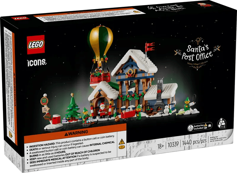 LEGO Postkantoor van de Kerstman 10339 Icons (Pre-Order: 18 januari) @ 2TTOYS | Official LEGO shop😊🥰 LEGO €. 84.99