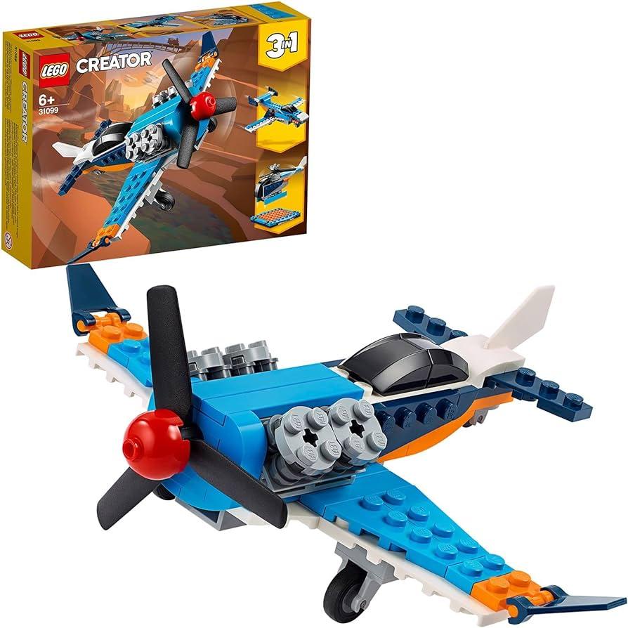 LEGO Propellor Vliegtuig 31099 Creator 3-in-1 LEGO CREATOR @ 2TTOYS | Official LEGO shop😊🥰 LEGO €. 5.99