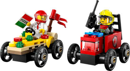 LEGO Raceauto pakket: pizzabestelwagen vs Brandweerwagen 60458 City (Pre-Order: januari 2025) LEGO CITY @ 2TTOYS | Official LEGO shop😊🥰 LEGO €. 8.49