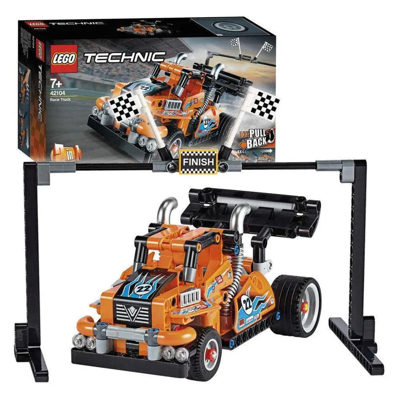 LEGO Racetruck with finish 42104 Technic LEGO TECHNIC @ 2TTOYS | Official LEGO shop😊🥰 LEGO €. 16.49