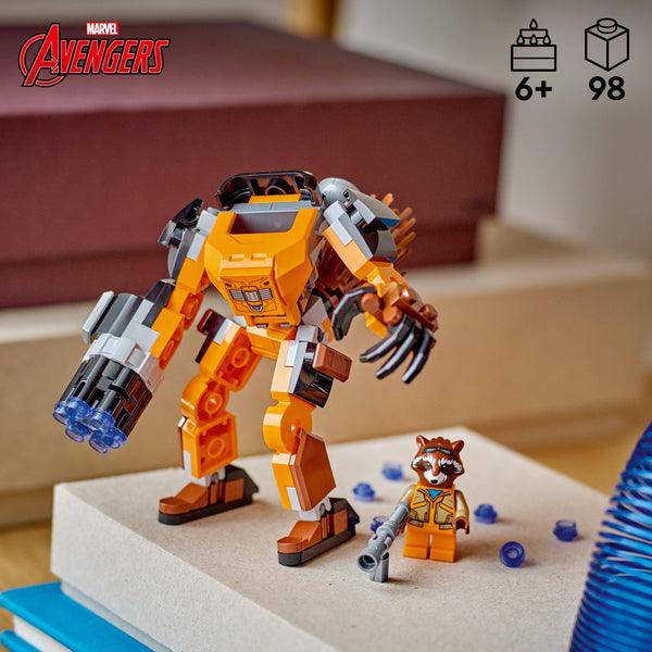 LEGO Rocket mechapantser 76243 Superheroes @ 2TTOYS | Official LEGO shop😊🥰 LEGO €. 12.48