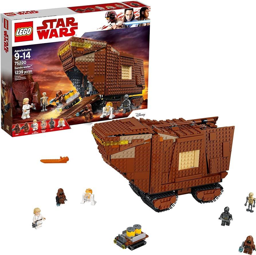 LEGO Sandcrawler van de Jawa's inclusief Luke, RA-7 en R5-A2 75220 StarWars LEGO STARWARS @ 2TTOYS | Official LEGO shop😊🥰 LEGO €. 159.99