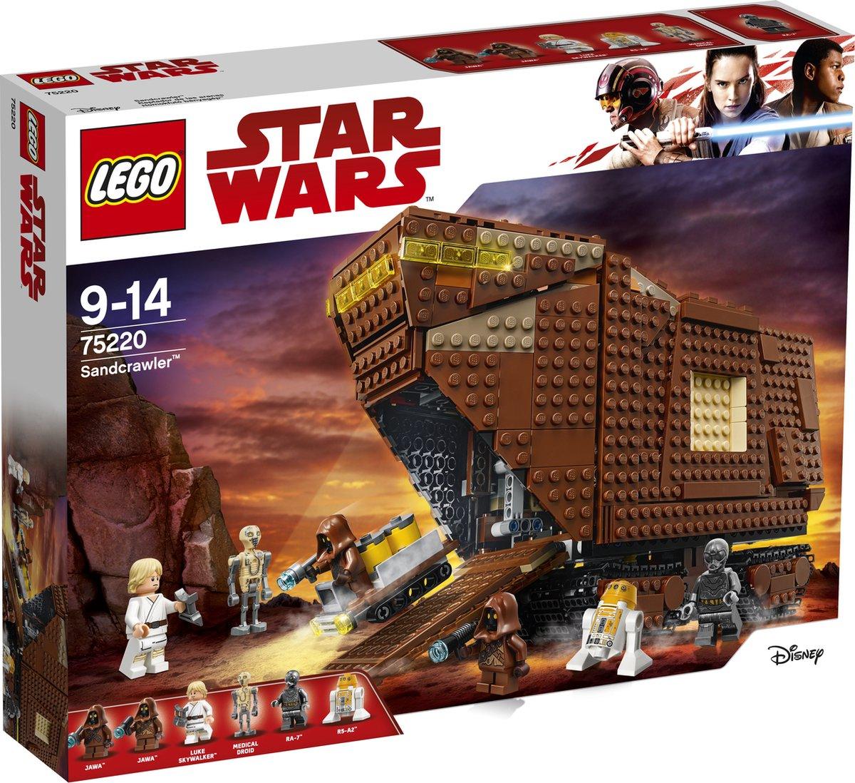 LEGO Sandcrawler van de Jawa's inclusief Luke, RA-7 en R5-A2 75220 StarWars LEGO STARWARS @ 2TTOYS | Official LEGO shop😊🥰 LEGO €. 159.99