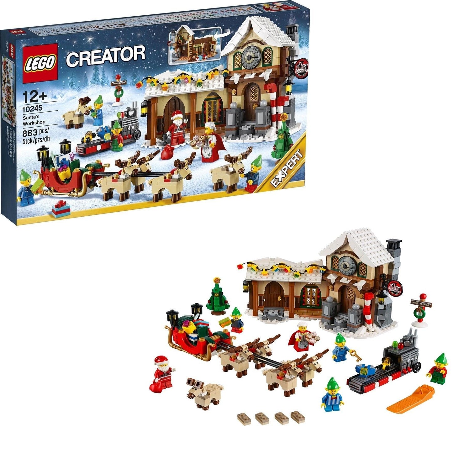 LEGO Santa's Workshop 10245 Creator Expert LEGO CREATOR EXPERT @ 2TTOYS LEGO €. 449.99