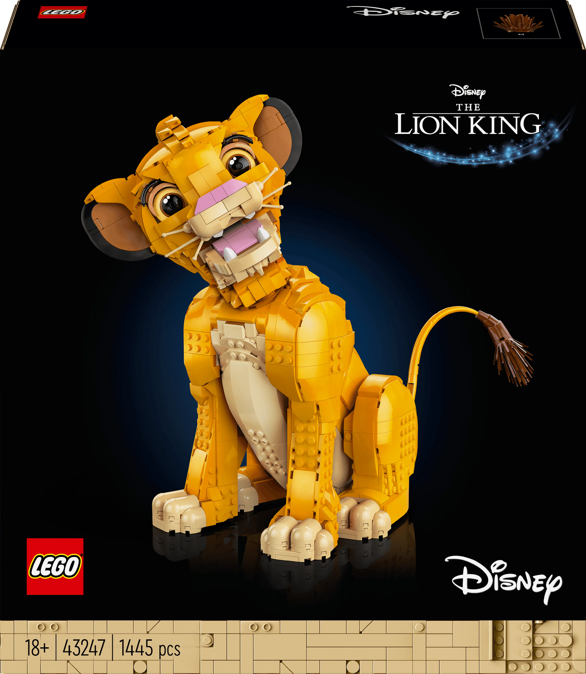 LEGO Simba Lion King 43247 Disney (Pre-Order: verwacht juni) LEGO DISNEY @ 2TTOYS LEGO €. 109.49