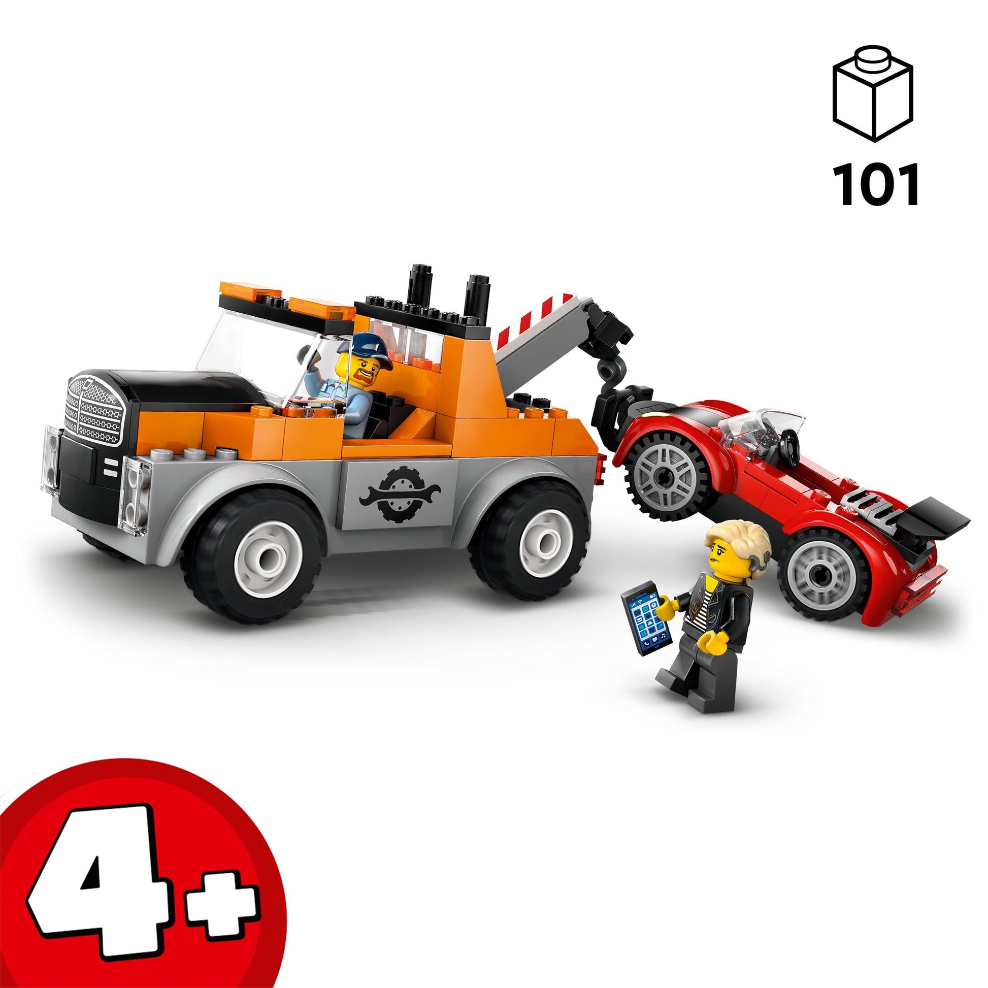 LEGO Sleepwagen en sportautoreparatie 60435 City (Pre-Order: verwacht juni) LEGO CITY @ 2TTOYS LEGO €. 16.99