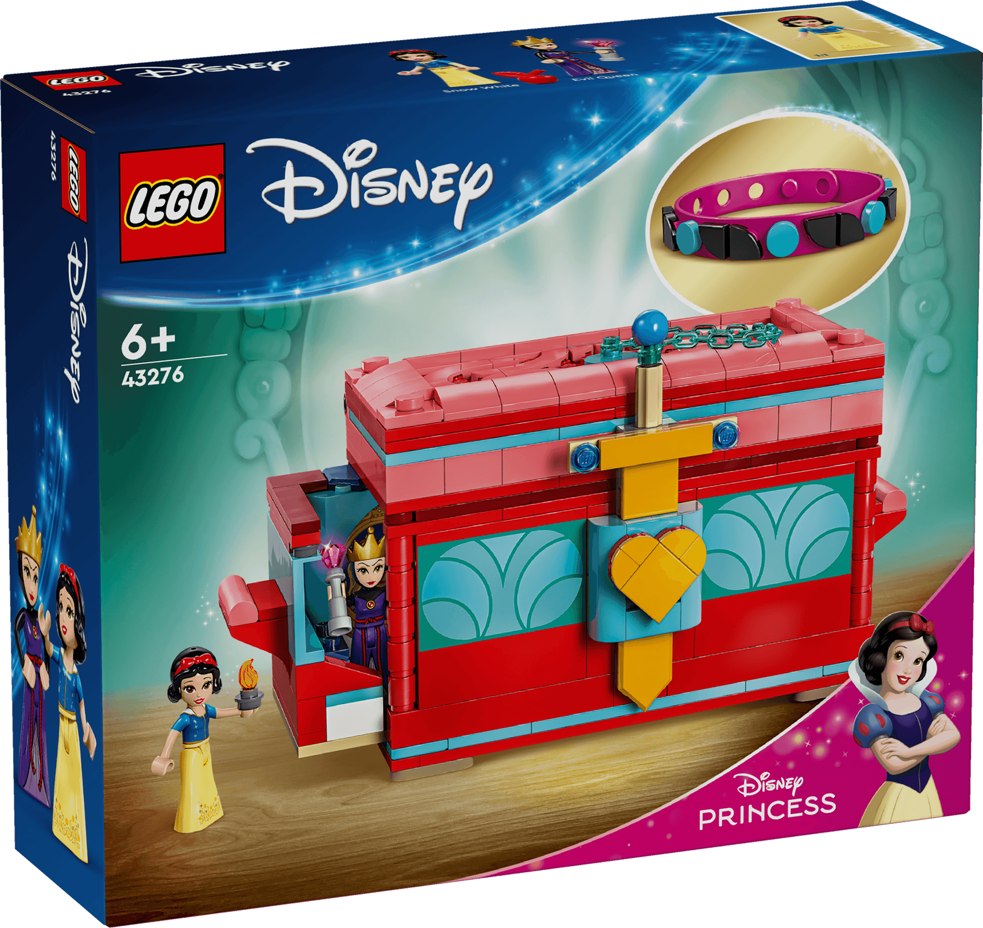 LEGO Snow White Jewelry Box 43276 Disney LEGO DUPLO @ 2TTOYS LEGO €. 44.99