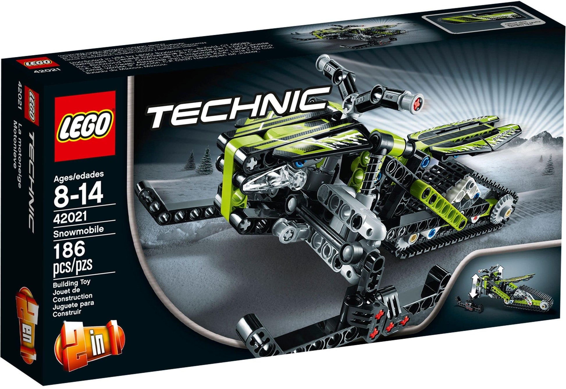 LEGO Snowmobiel 42021 TECHNIC LEGO TECHNIC @ 2TTOYS | Official LEGO shop😊🥰 LEGO €. 11.99