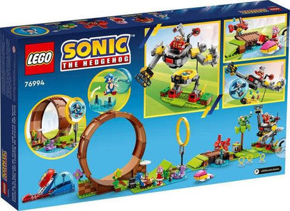 LEGO Sonic's Green Hill Zone Loop Challenge 76994 Sonic LEGO @ 2TTOYS | Official LEGO shop😊🥰 LEGO €. 104.99