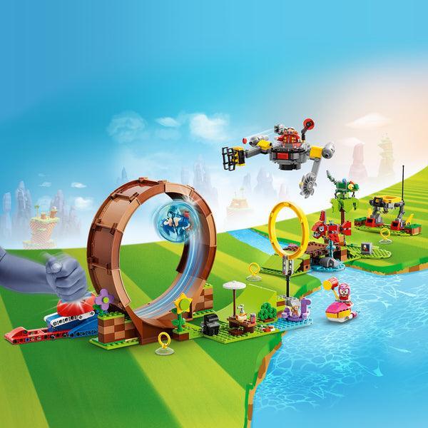 LEGO Sonic's Green Hill Zone Loop Challenge 76994 Sonic LEGO @ 2TTOYS | Official LEGO shop😊🥰 LEGO €. 104.99