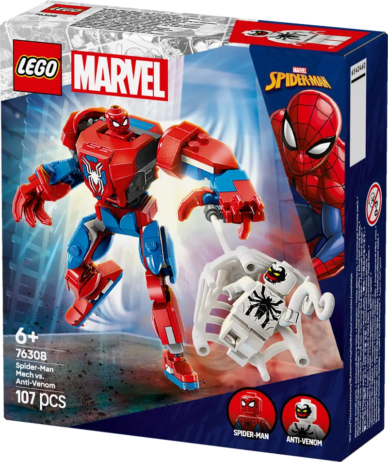 LEGO Spiderman Mecha vs Anti venom 76308 Superheroes @ 2TTOYS | Official LEGO shop😊🥰 2TTOYS | Official LEGO shop😊🥰 €. 12.49