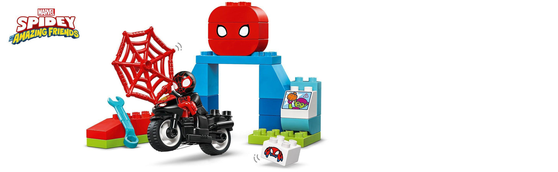 LEGO Spidy's motorcycle adventure 10424 Superheroes LEGO DUPLO @ 2TTOYS LEGO €. 19.99