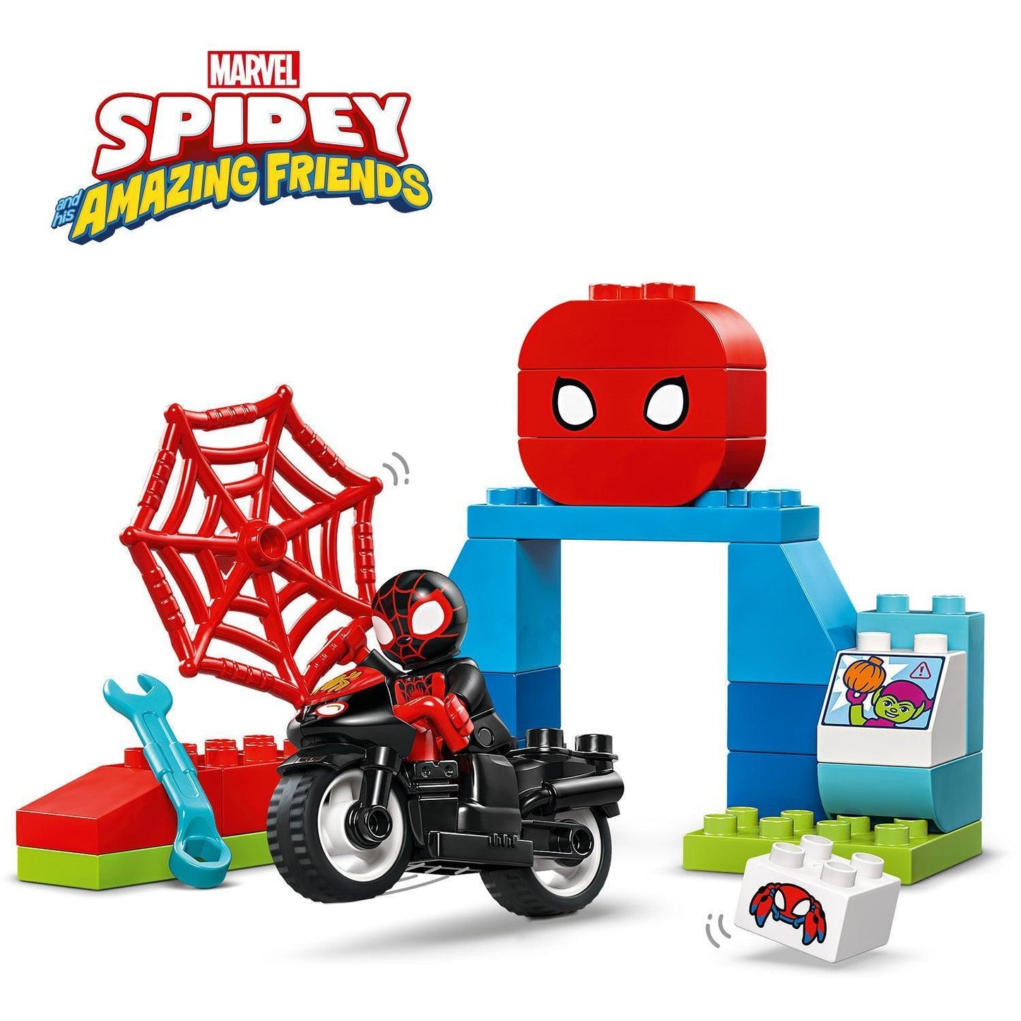 LEGO Spidy's motorcycle adventure 10424 Superheroes LEGO DUPLO @ 2TTOYS LEGO €. 19.99