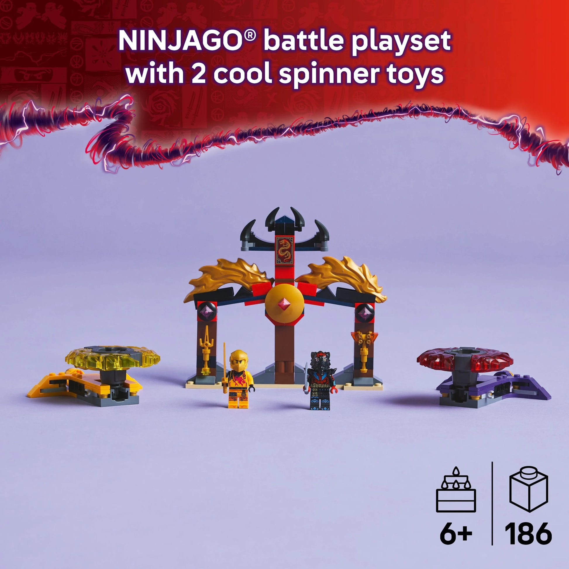 LEGO Spinjitzu Drakenstrijdpakket 71826 Ninjago (Pre-Order: januari 2025) @ 2TTOYS | Official LEGO shop😊🥰 2TTOYS | Official LEGO shop😊🥰 €. 16.49