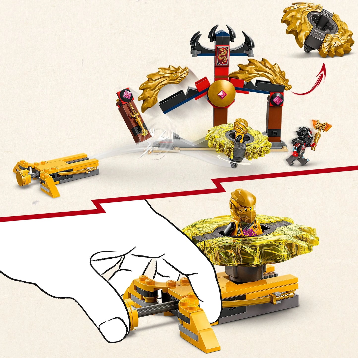 LEGO Spinjitzu Drakenstrijdpakket 71826 Ninjago (Pre-Order: januari 2025) @ 2TTOYS | Official LEGO shop😊🥰 2TTOYS | Official LEGO shop😊🥰 €. 16.49