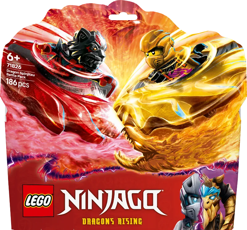 LEGO Spinjitzu Drakenstrijdpakket 71826 Ninjago (Pre-Order: januari 2025) @ 2TTOYS | Official LEGO shop😊🥰 2TTOYS | Official LEGO shop😊🥰 €. 16.49