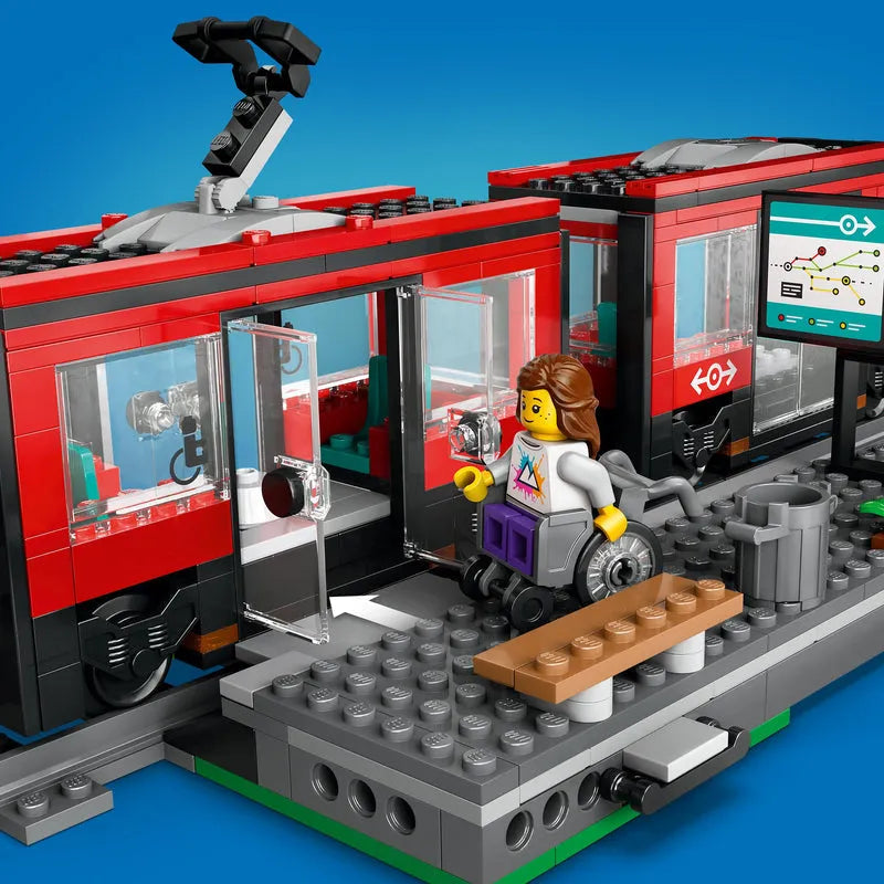 LEGO Stadstram en station 60423 City LEGO CITY @ 2TTOYS | Official LEGO shop😊🥰 LEGO €. 76.49