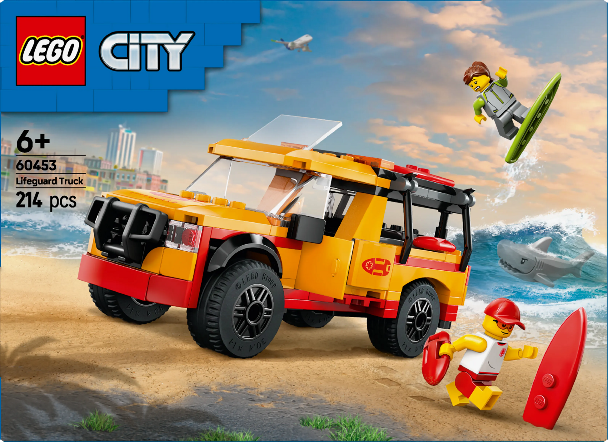 LEGO Strandwacht reddingstruck 60453 City LEGO CREATOR @ 2TTOYS | Official LEGO shop😊🥰 LEGO €. 21.49