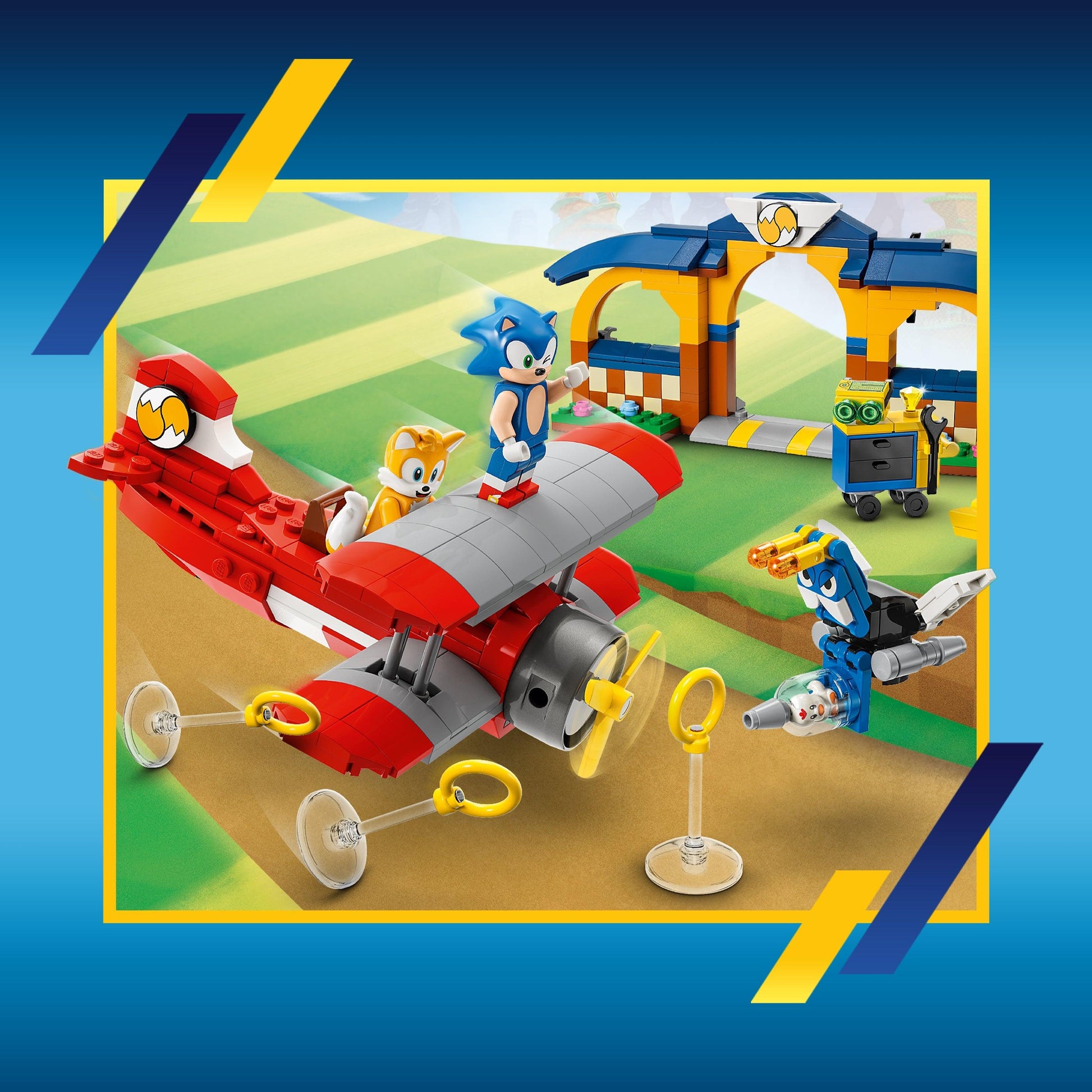 LEGO Tails' Workshop and Tornado Plane 76991 Sonic LEGO @ 2TTOYS LEGO €. 36.48