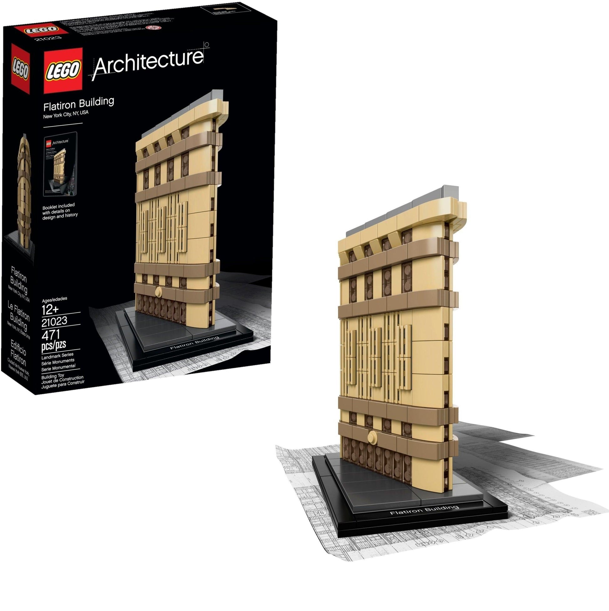 LEGO The Flatiron Building 21023 Architecture LEGO ARCHITECTURE @ 2TTOYS | Official LEGO shop😊🥰 LEGO €. 119.99