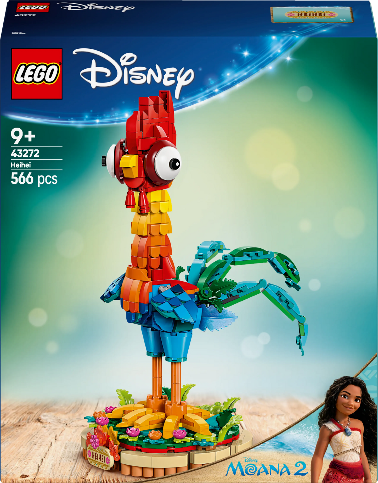 LEGO The HeiHei Display Figure 43272 Disney (Pre-Order: March 2025) @ 2TTOYS | Official LEGO shop😊🥰 2TTOYS | Official LEGO shop😊🥰 €. 33.99