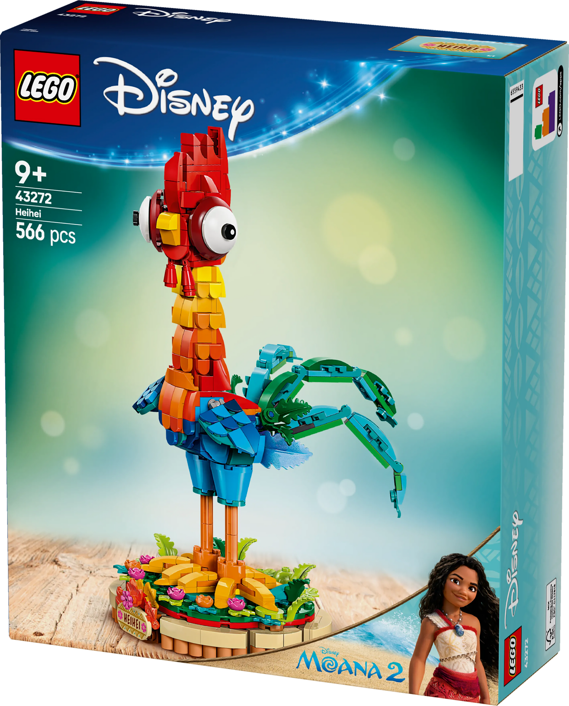 LEGO The HeiHei Display Figure 43272 Disney (Pre-Order: March 2025) @ 2TTOYS | Official LEGO shop😊🥰 2TTOYS | Official LEGO shop😊🥰 €. 33.99