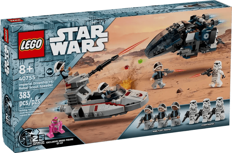 LEGO The Imperial Dropship vs. Rebel Scout Speeder 40755 StarWars LEGO STARWARS @ 2TTOYS | Official LEGO shop😊🥰 LEGO €. 39.99