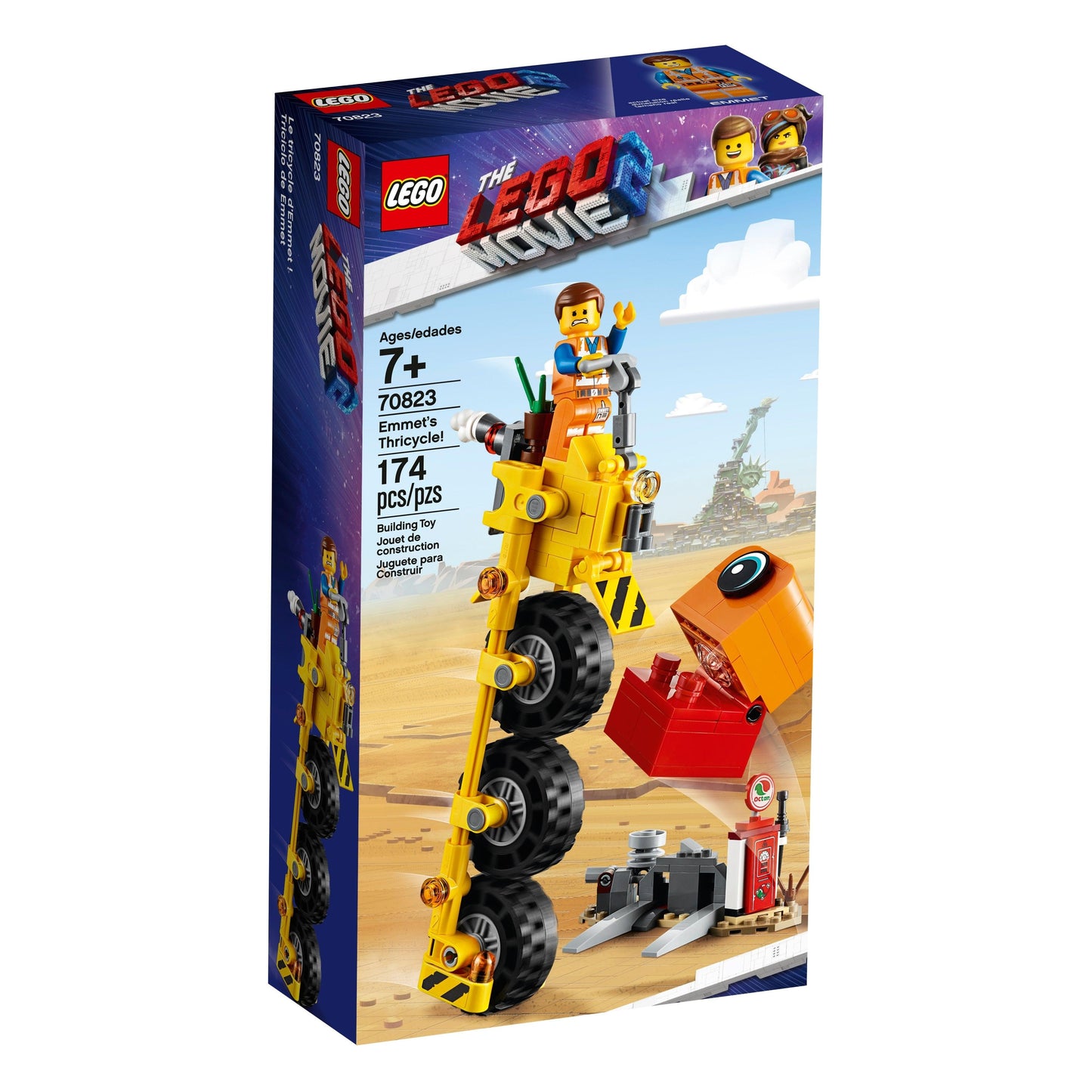 LEGO The LEGO Movie 2 Motor fiets 70823 Movie LEGO MOVIE @ 2TTOYS | Official LEGO shop😊🥰 LEGO €. 13.48