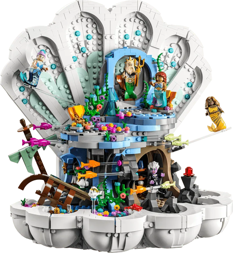 LEGO The Little Mermaid Royal Clamshell 43225 Disney LEGO DISNEY @ 2TTOYS | Official LEGO shop😊🥰 LEGO €. 164.99