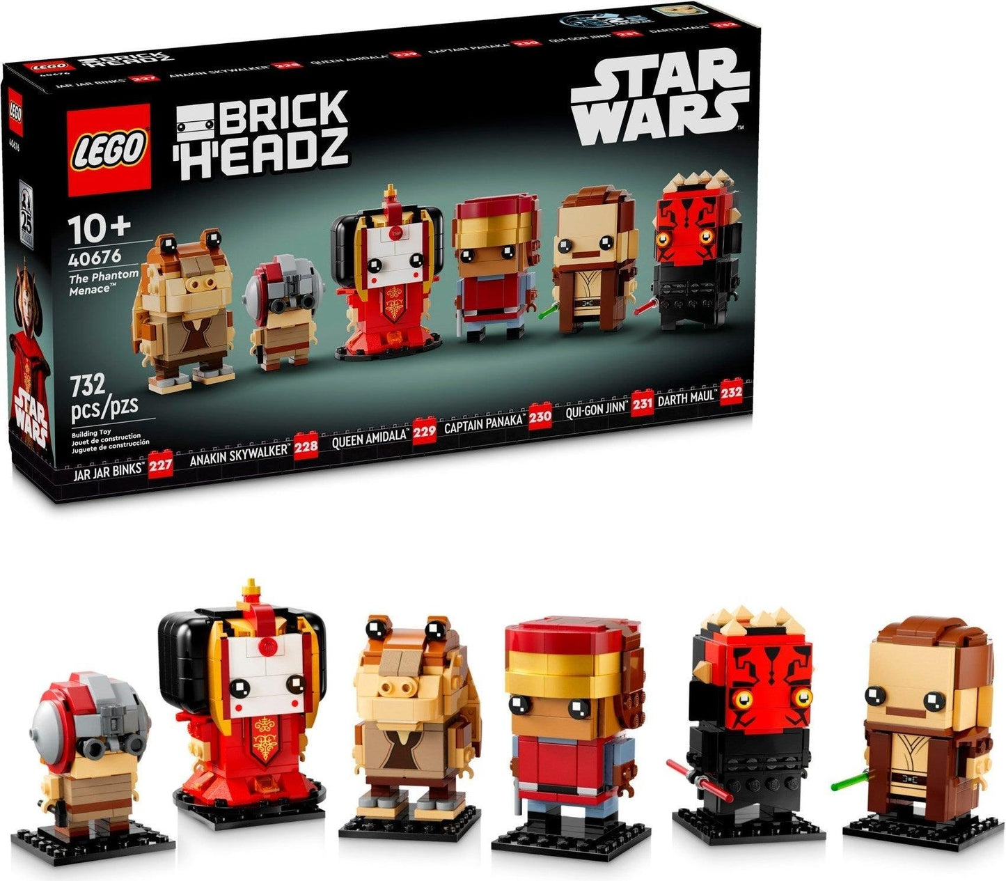 LEGO The Phantom Menace Brickheadz 40676 StarWars LEGO BRICKHEADZ @ 2TTOYS 2TTOYS €. 54.99